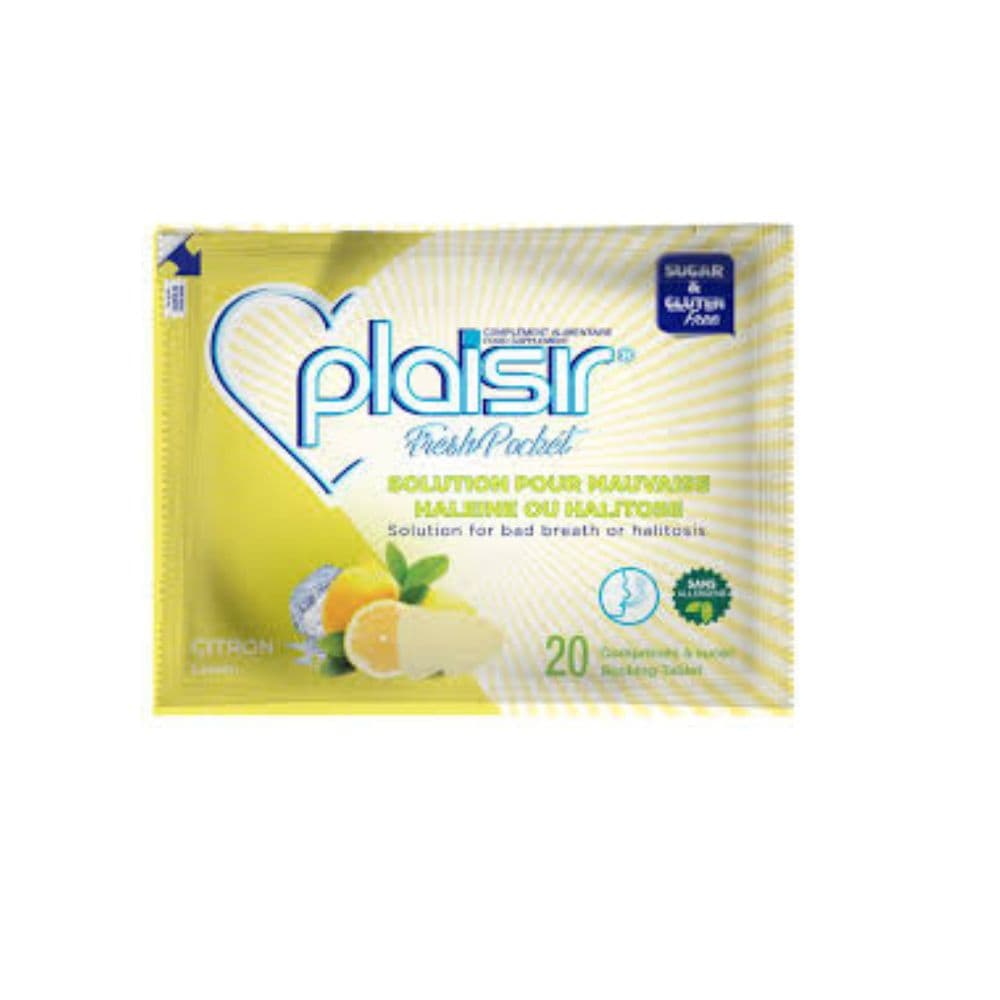 Plaisir Sachet Mauvaise Haleine Citron 12/SACHETS
