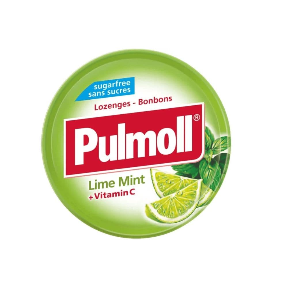 Pulmoll Lime Menthe Et Vitamine C Sans Sucres 45G