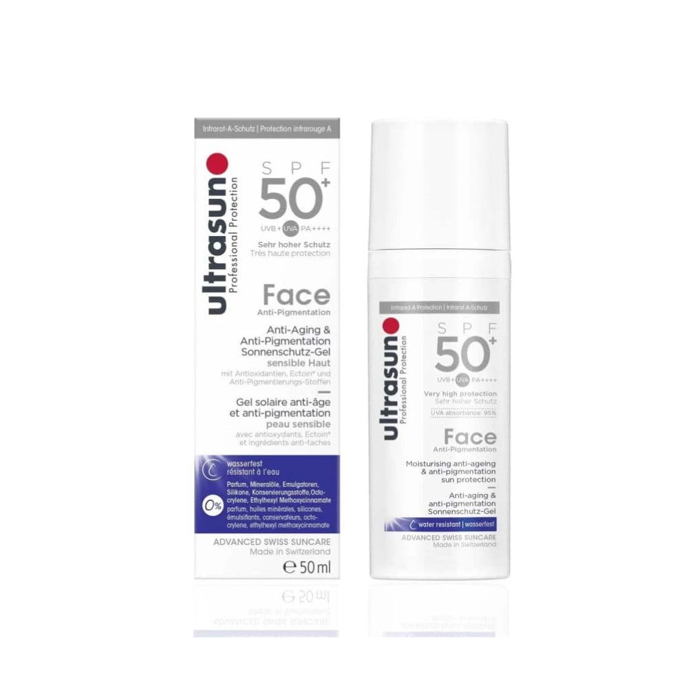 Ultrasun Ecran GEL Face Anti-pigment SPF 50+ 50 ML