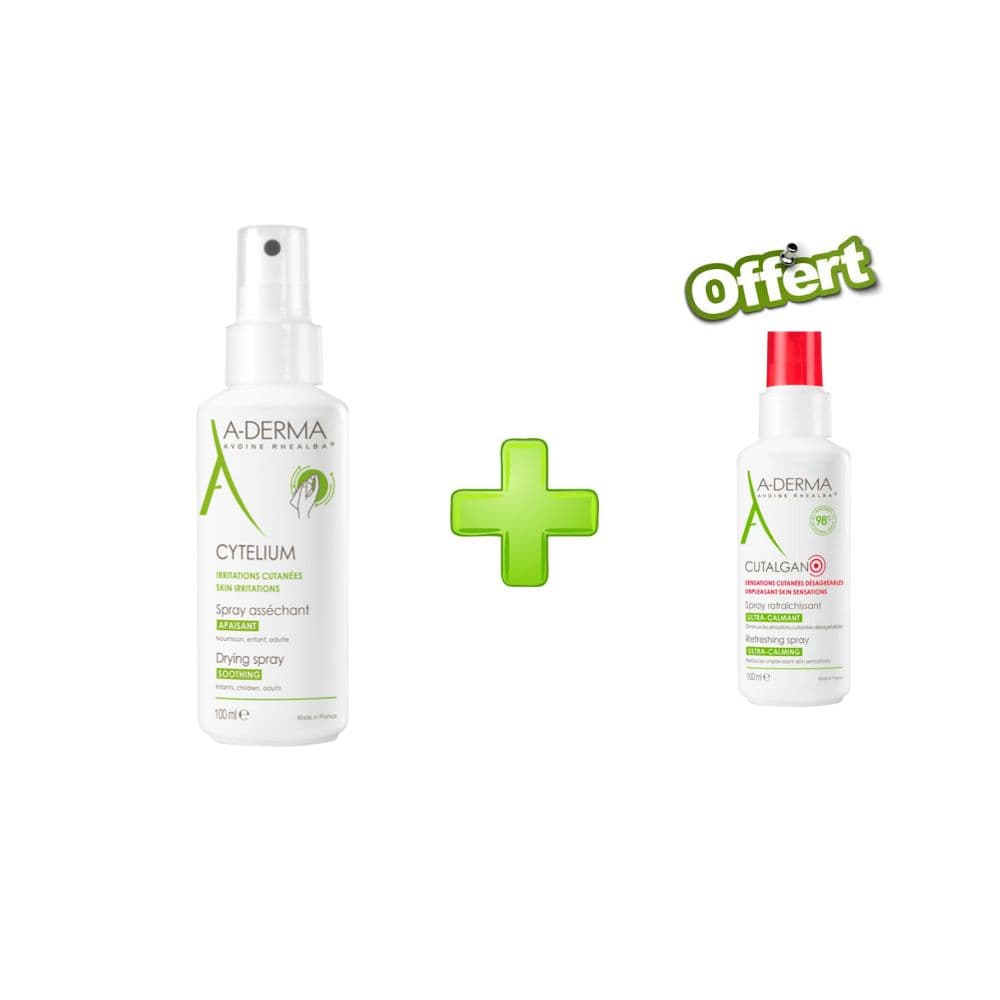 Aderma Pack Sos Cytelium+ Gutalgan Offert