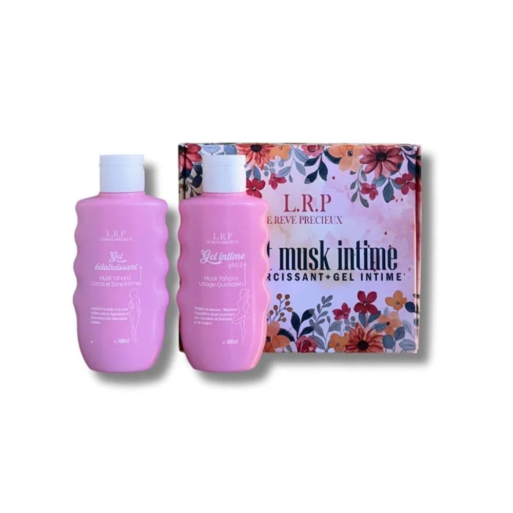 Lrp Coffret Musk Intime : GEL Eclaircissant 100ML + GEL Intime 100ML