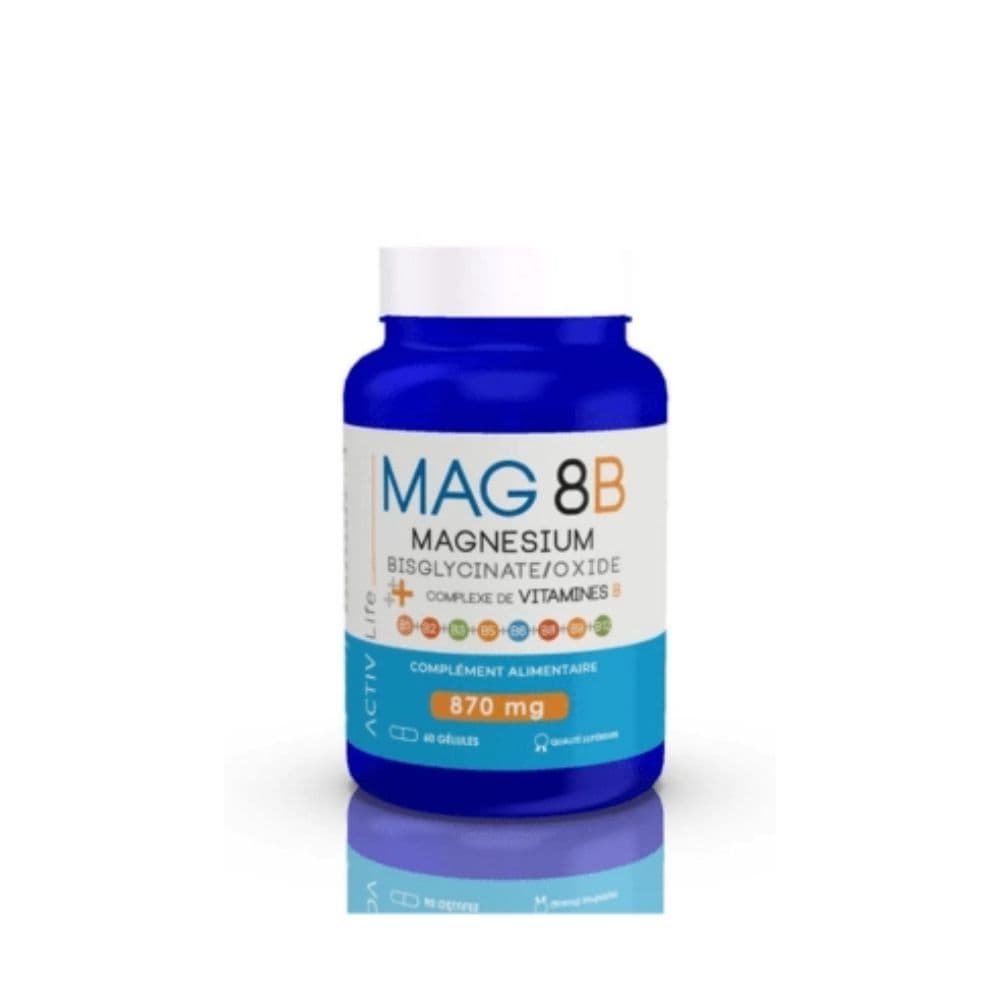 Activlife Mag 8B Magnesium Bt/60