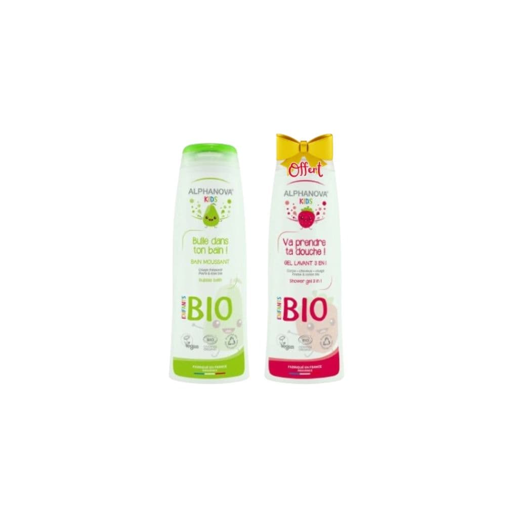 Alphanova Pack GEL Lavant 3EN1 Poire 250GR +fraise Gr
