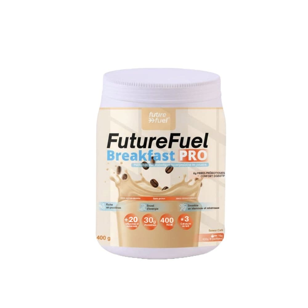 Futurefuel Breakfast Pro Poudre Petit Dejeuner Cafe 400MG