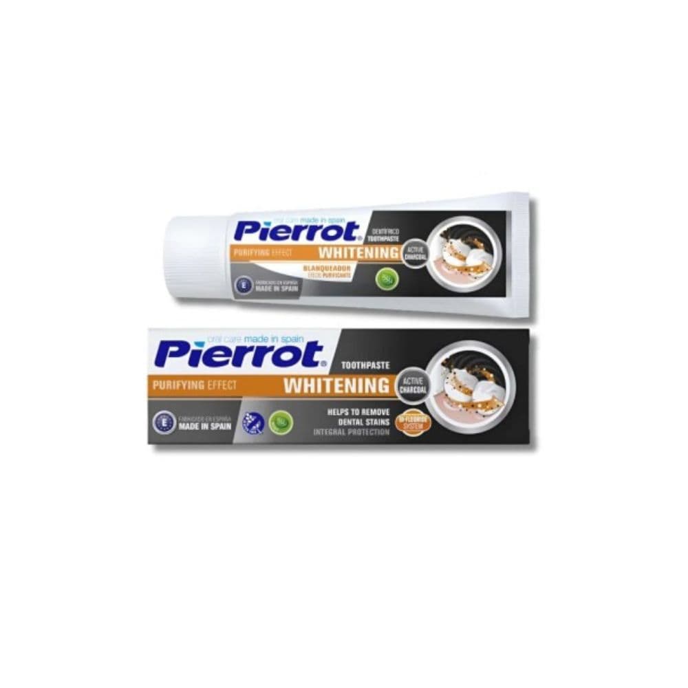 Pierrot Dentifrice Blanchissant Charbon Actif 75