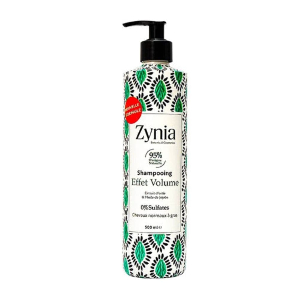 Zynia Shampooing Effet Volume Cheveux Normaux A Gras 500ML