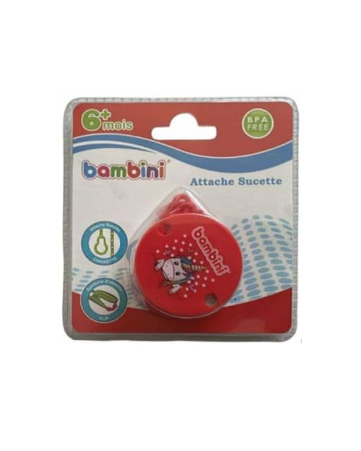 Bambini Attache Sucette Chainette 6M+ 446 Roge