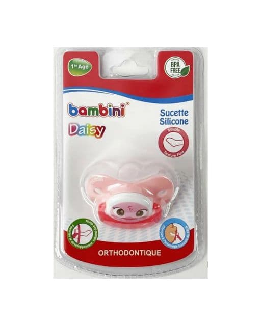Bambini Sucette Orthodontique 1ER Age Daizy 432 Rose