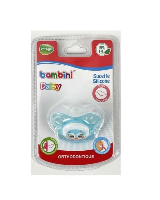 Bambini Sucette Orthodontique 2EME Age Daizy 433 Bleu