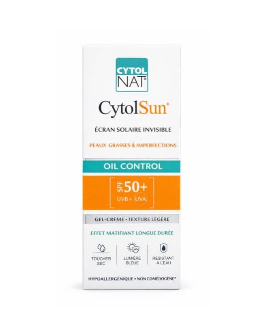 Cytolnat Cytolsun Oil Control Ecran Solaire Invisible Spf50+ 50ML