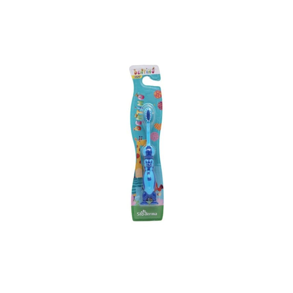 Stoderma Dentino Brosse A Dents Kids Souple Bleu