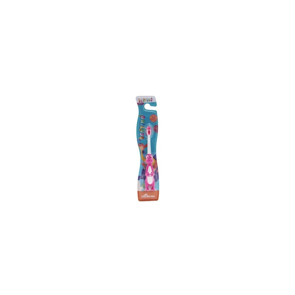 Stoderma Dentino Brosse A Dents Kids Souple Rose