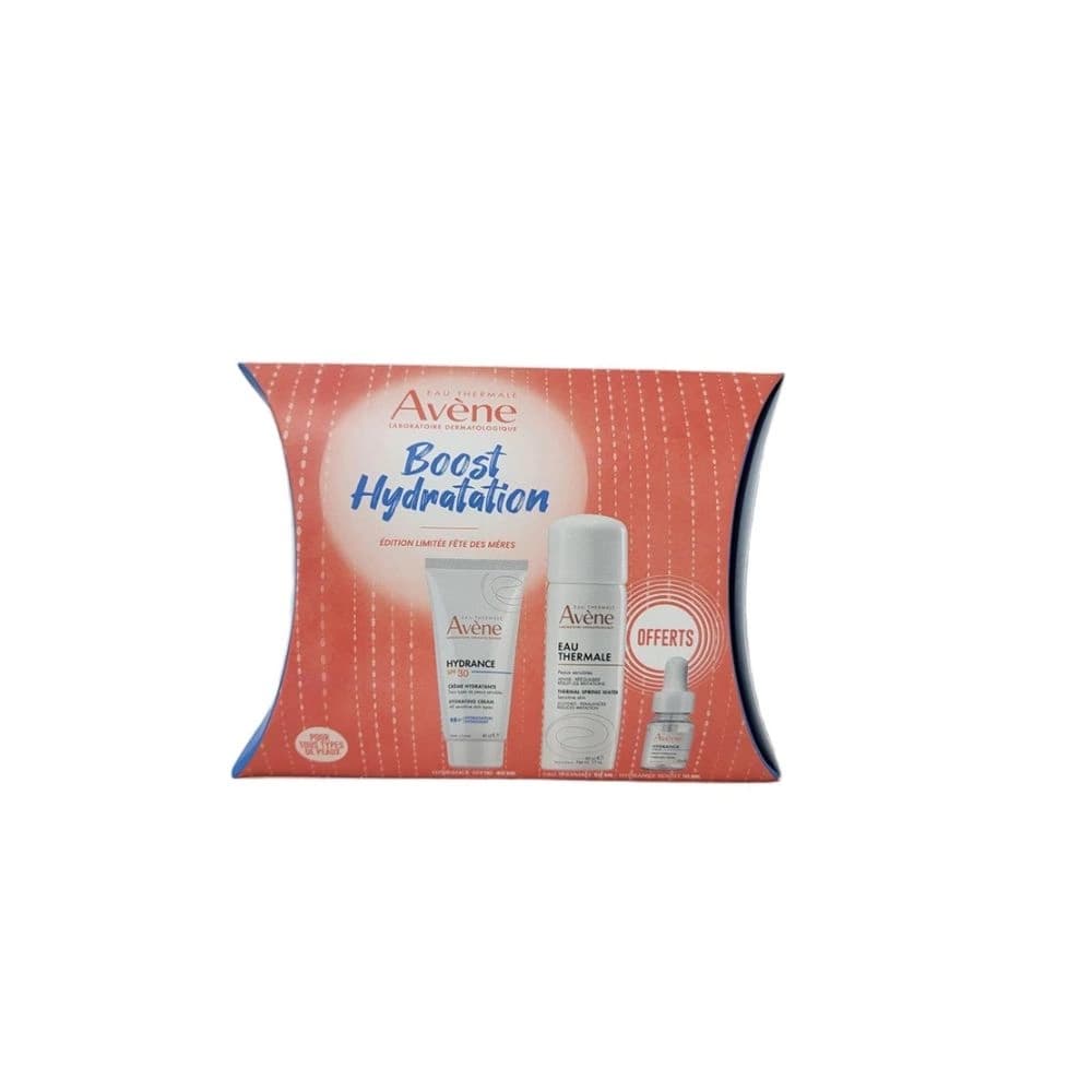 Avene Pack Hydrance Spf30 + Eau Thermale 50ml Offerte + Serum Boost 10ml Offert