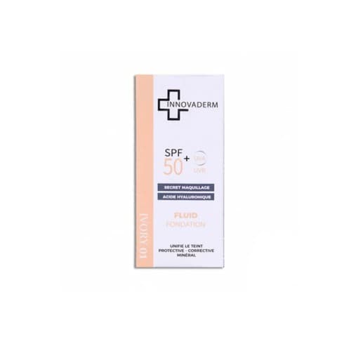 Innovaderm 50+ Fond De Teint (01) Ivory 30ML