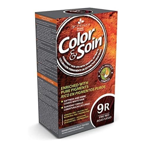 3 Chenes Color & Soin Coloration Rouge Feu 9R