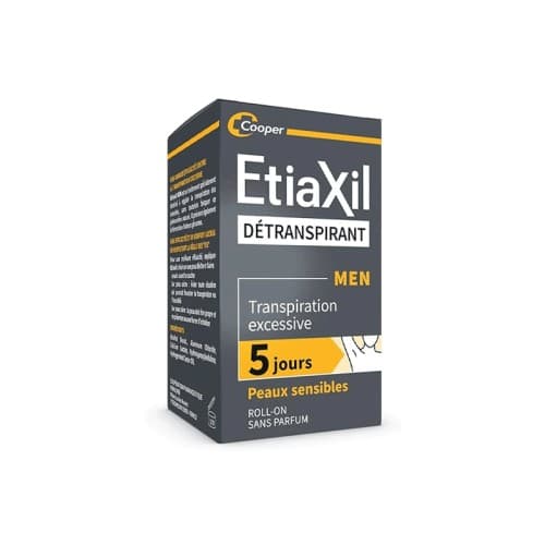 Etiaxil Detranspirant Men Roll On Peaux...