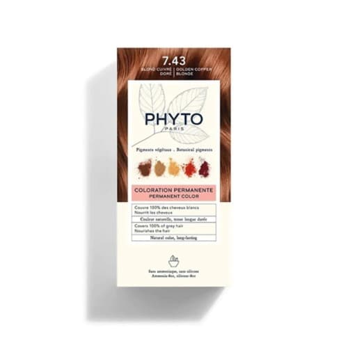 Phyto Phytocolor 7.43 Blond Cuivre Dore 1 Kit
