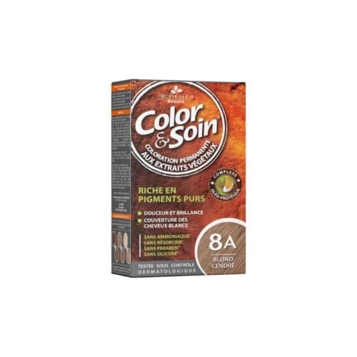 3 Chenes Color & Soin Coloration Blond Cendre 8A