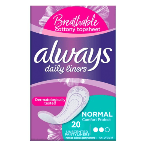 Always Protege Daily Liners Normal Confort...
