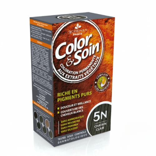 3 Chenes Color & Soin Coloration Chatain Clair 5N