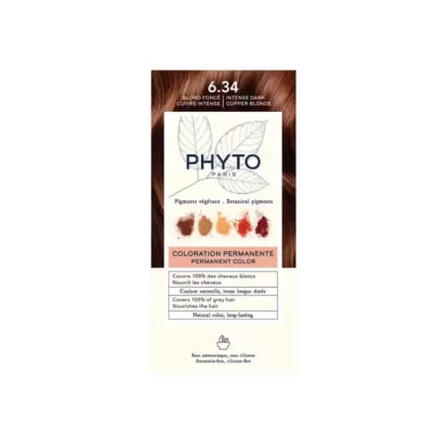 Phyto Phytocolor 6.34 Blond Fonce Cuivre Intense