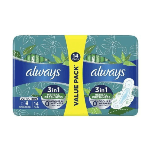 Always Fraicheur Aux Herbes 3 En 1 Toujours 14...