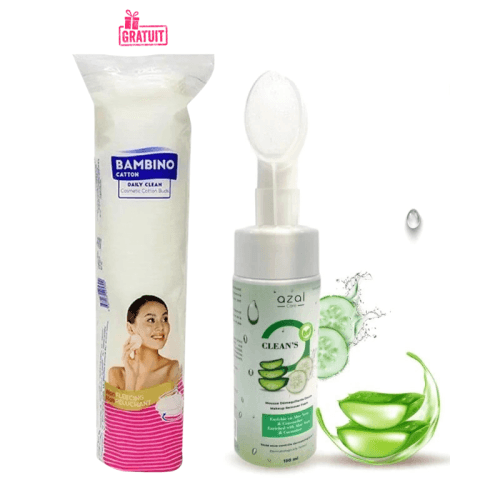 Azal Cleans Mousse Demaquillante 150ML+BAMBINO...