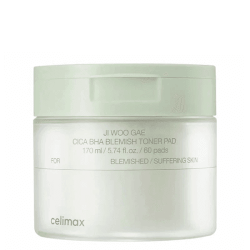 Celimax Ji Woo Gae Cica Bha Blemish Toner Pad...