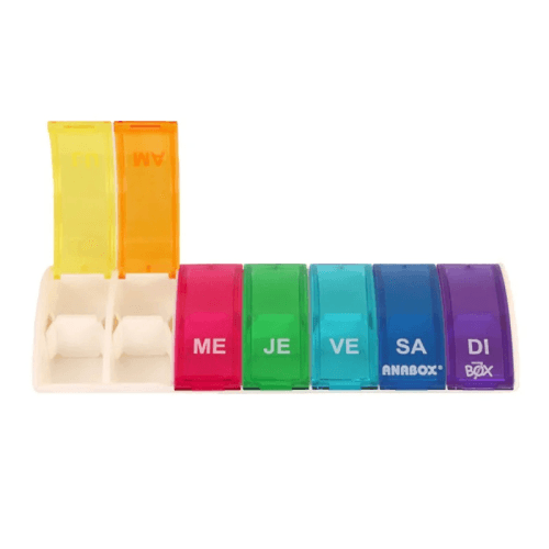 Anabox Pilulier Multicolore Box 7