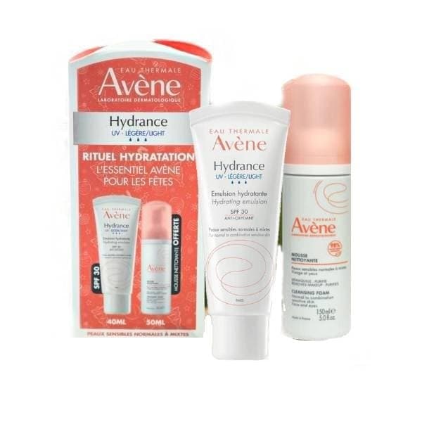 Avene Pack Hydrance UV Legere + Mousse Nett 50ml Gratuit
