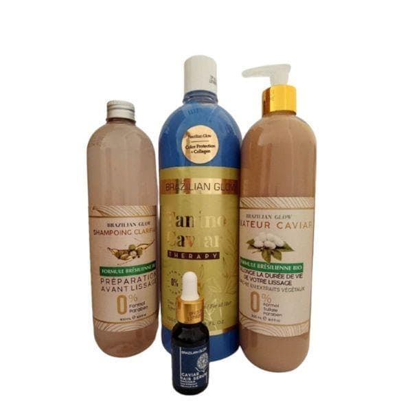 Brazilian Glow Pack 1 Litre Tanino Collagene Bleu