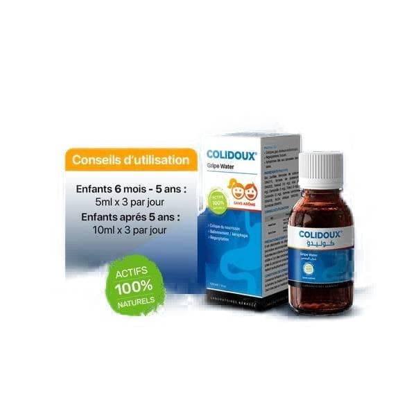 Colidoux Gripe Water Kids Sirop 125ml (date Exp 08/2026)
