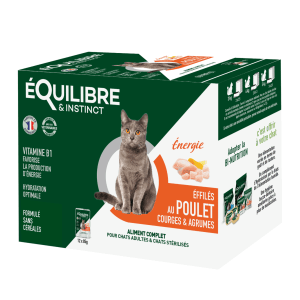E I Effiles Energie Poulet Courges Agrumes 12x85g