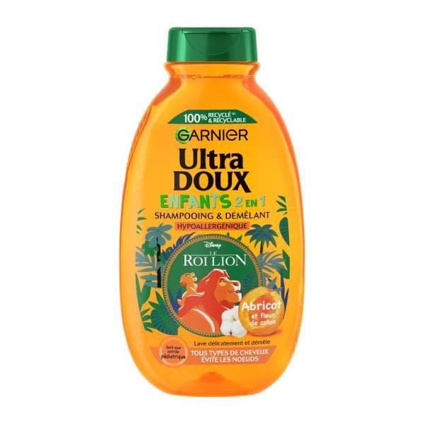 Garnier Ultra Doux Shampoing Enfant 2en1 Abricot 300ml