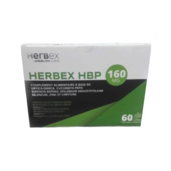 Herbex Hbp 160 Mg Bt 60 Date Proche 06/2026