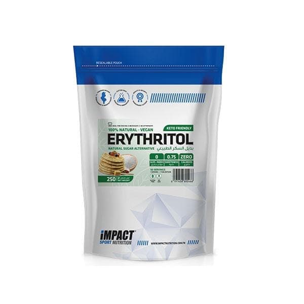 Impact Nutrition: Erythritol Zero Calorie 250 Gr