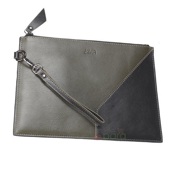 Jowa Pochette Tefza Couleur: Vert Olivier Noir
