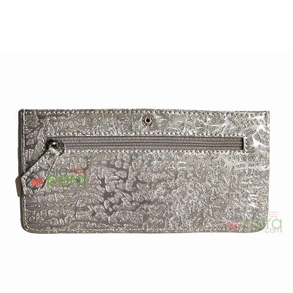 Jowa Porte Carte Grand Format Couleur: Argent Paillete