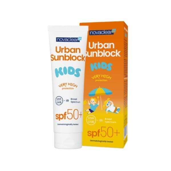 Novaclear Urban Sunblock Kids Spf50+ 125ml