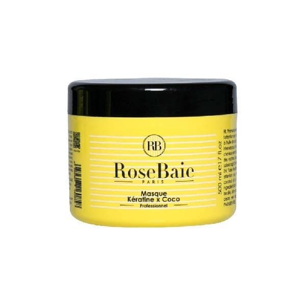 Rosebaie Masque Coco Et Keratine 500 ML (emballages Deffectueux)