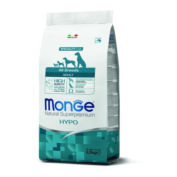 Monge Dog Adult Hypoallergenique Saumon/thon 2,5kg