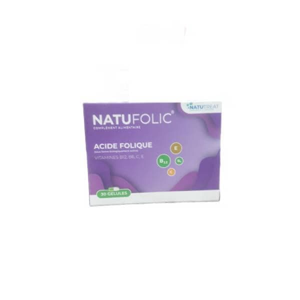 Natufolic Acide Folique Gelules B30