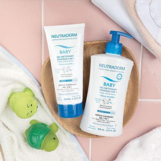 Neutraderm GEL Nettoyant 3en1 400ml + GEL Nettoyant 3en1 200ml