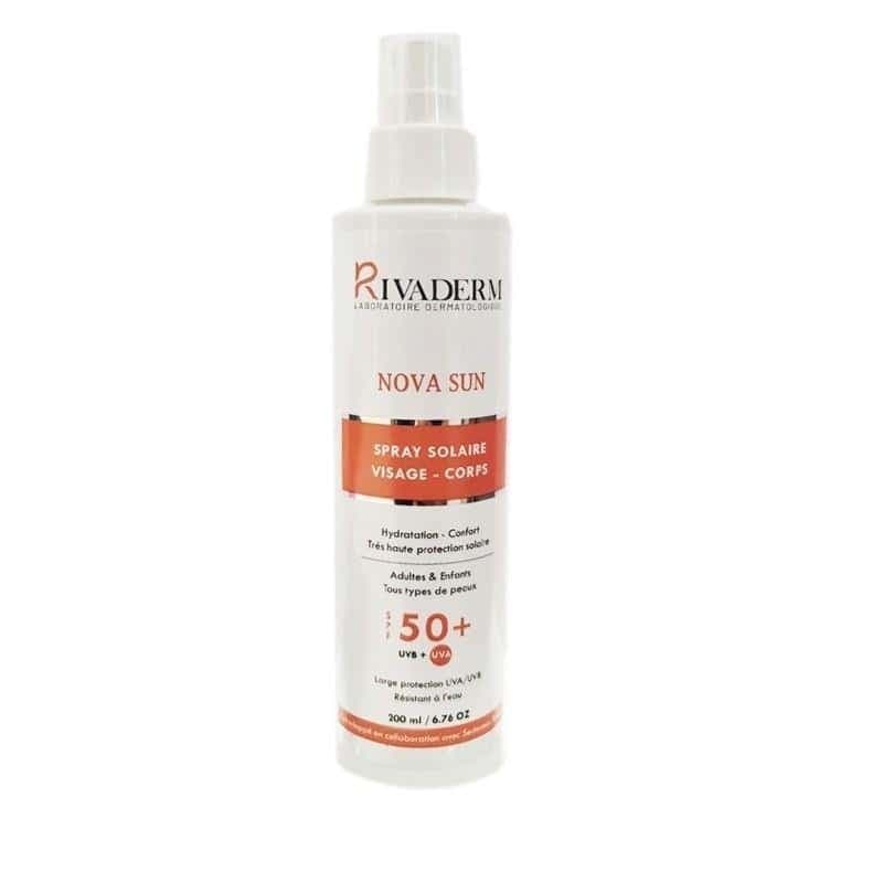 Rivaderm Nova Sun Spray Spf50+ 200ml (date Proche 07/2026)