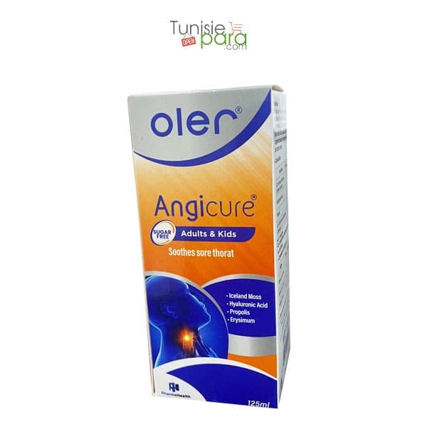 Pharmahealth Oler Angicure 125ml (date Proche 09/2026)