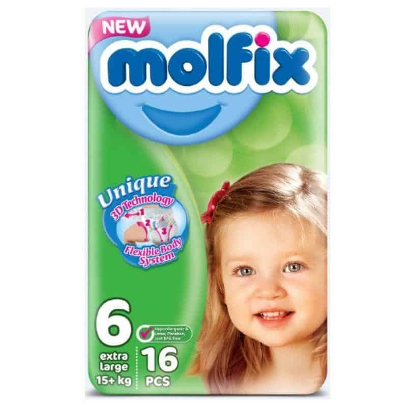 Molfix Couche Bebe T6 (16+) KG