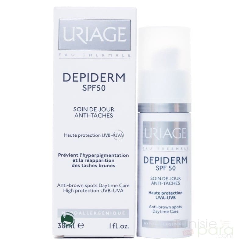 Uriage Depiderm SPF 50 Soin De Jour Anti-taches 30ml (date Proche 11/2026)
