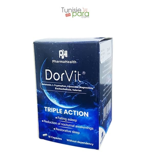 Pharmahealth Dorvit 10 Gelules (date Exp 07/2026)