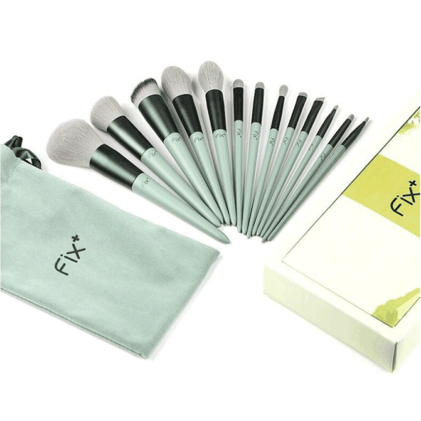 Paquet Pinceaux Maquillage Fix+ 12pcs