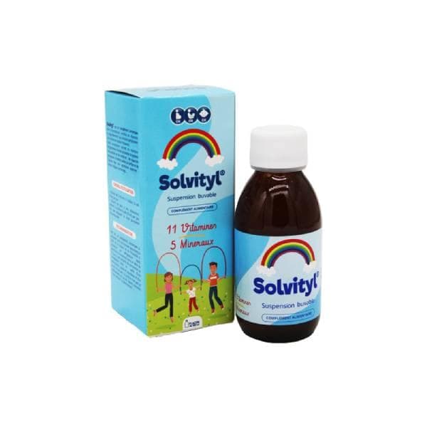 Solvityl 11 Vitamines + 5 Mineraux Sirop 125ml